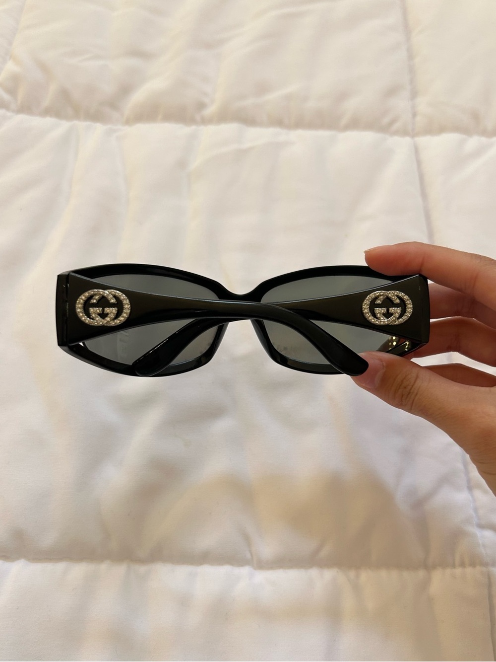 Gucci GG 2989/S STRASS vintage shield-style sunglasses